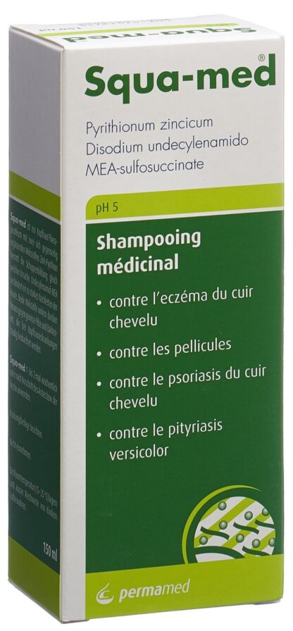 SQUA-MED shampooing médicinal pH 5 tb 150 ml - immagine 4