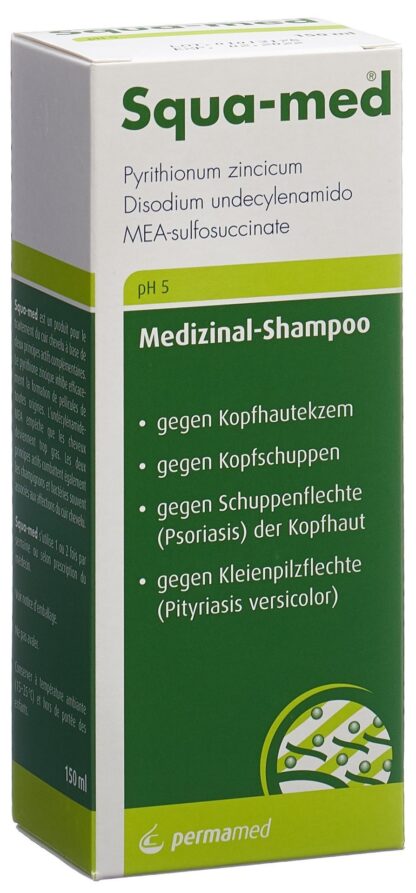 SQUA-MED shampooing médicinal pH 5 tb 150 ml - immagine 3