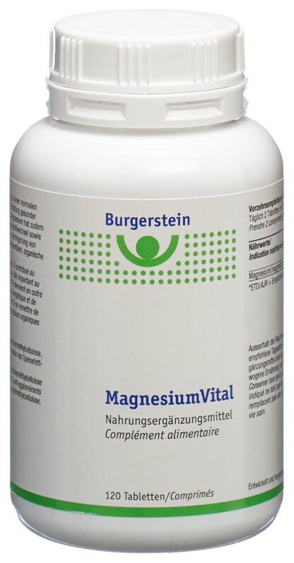 BURGERSTEIN Magnesiumvital cpr bte 120 pce - immagine 2