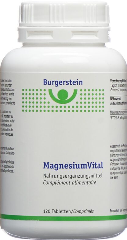 BURGERSTEIN Magnesiumvital cpr bte 120 pce