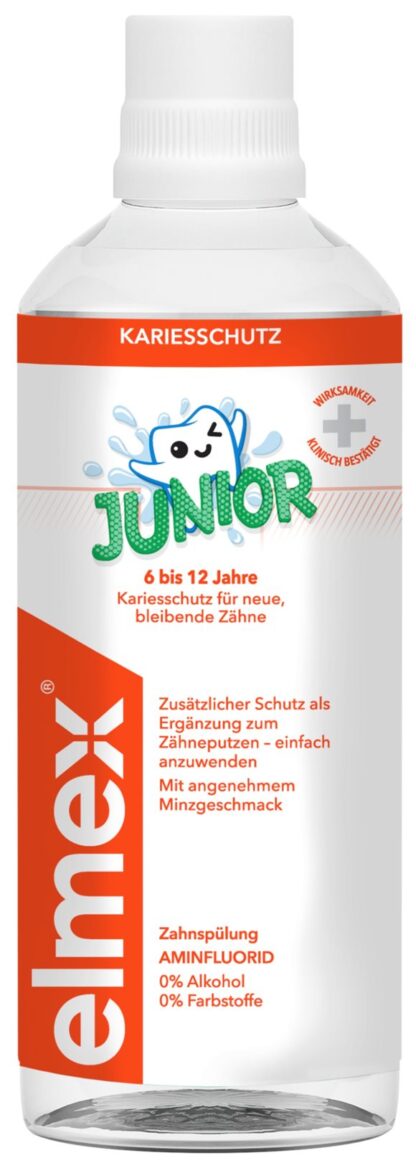 ELMEX JUNIOR eau dentaire 400 ml