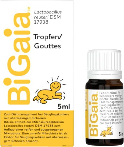 BIGAIA gouttes av Lactobacillus reuteri 5 ml - immagine 3