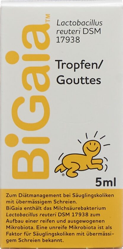 BIGAIA gouttes av Lactobacillus reuteri 5 ml