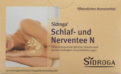 SIDROGA tisane pour le sommeil et nerfs N 20 pce