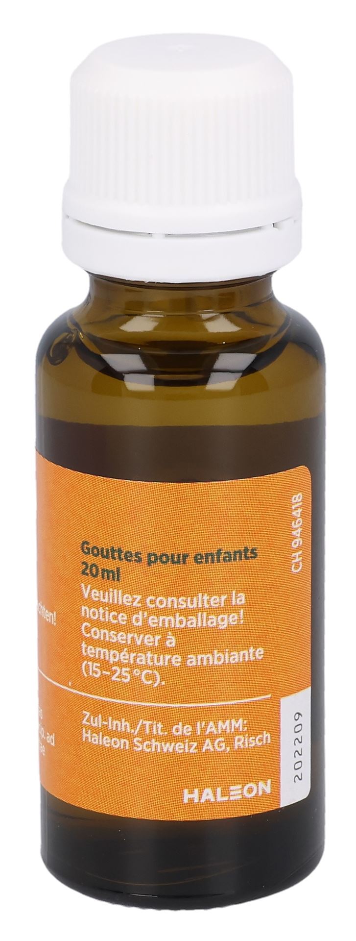 NEOCITRAN Antitussif gouttes 5 mg/ml enf 20 ml - immagine 8