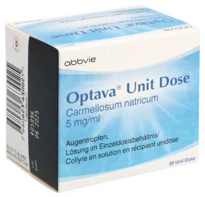 OPTAVA Unit Dose gtt opht 5 mg/ml 30 x 0.4 ml - immagine 2