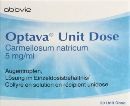 OPTAVA Unit Dose gtt opht 5 mg/ml 30 x 0.4 ml