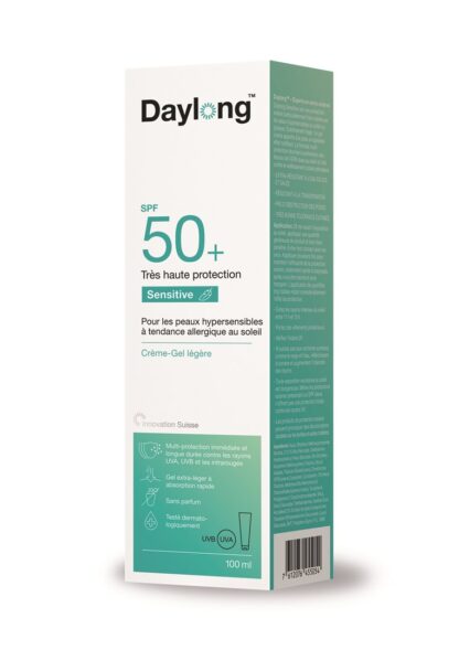 DAYLONG Sensitive Crème-Gel SPF50+ tb 100 ml - immagine 2