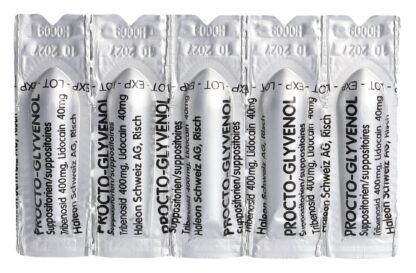 PROCTO-GLYVENOL supp 400 mg 10 pce - immagine 8