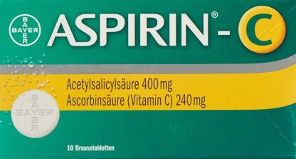 ASPIRINE C cpr eff sach 10 pce