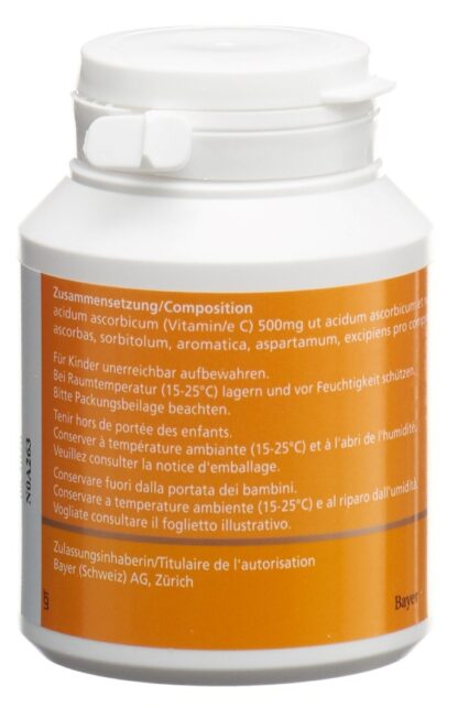REDOXON cpr croquer 500 mg orange s sucre 60 pce - immagine 8