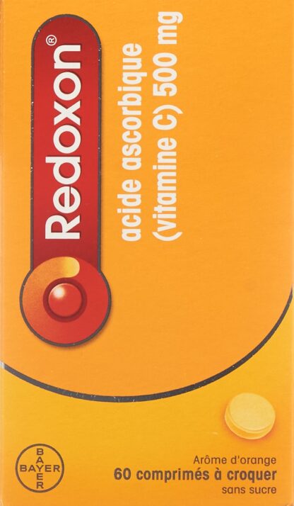 REDOXON cpr croquer 500 mg orange s sucre 60 pce - immagine 2