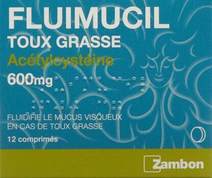 FLUIMUCIL toux grasse cpr 600 mg 12 pce - immagine 2