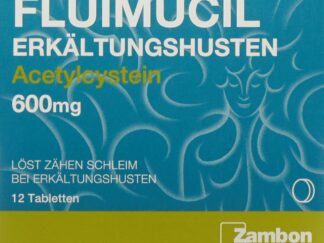 FLUIMUCIL toux grasse cpr 600 mg 12 pce