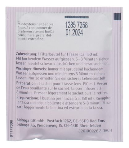 SIDROGA infusion bio allaitement 20 sach 1.5 g - immagine 8
