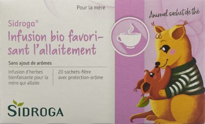 SIDROGA infusion bio allaitement 20 sach 1.5 g - immagine 2