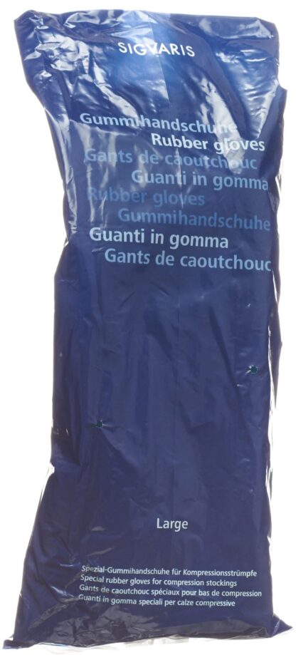 SIGVARIS gants caoutchouc L 9 noppés 1 paire - immagine 2