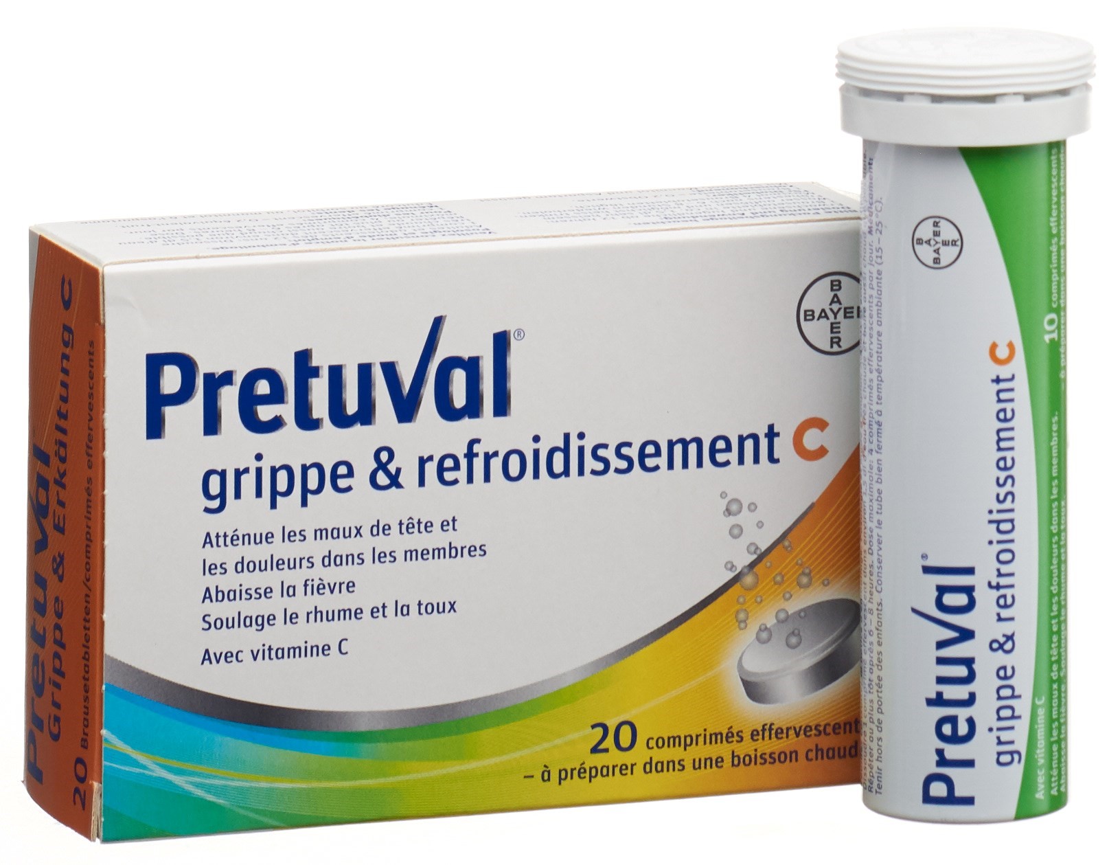 PRETUVAL grippe et refroidissem C cpr eff 20 pce - immagine 6