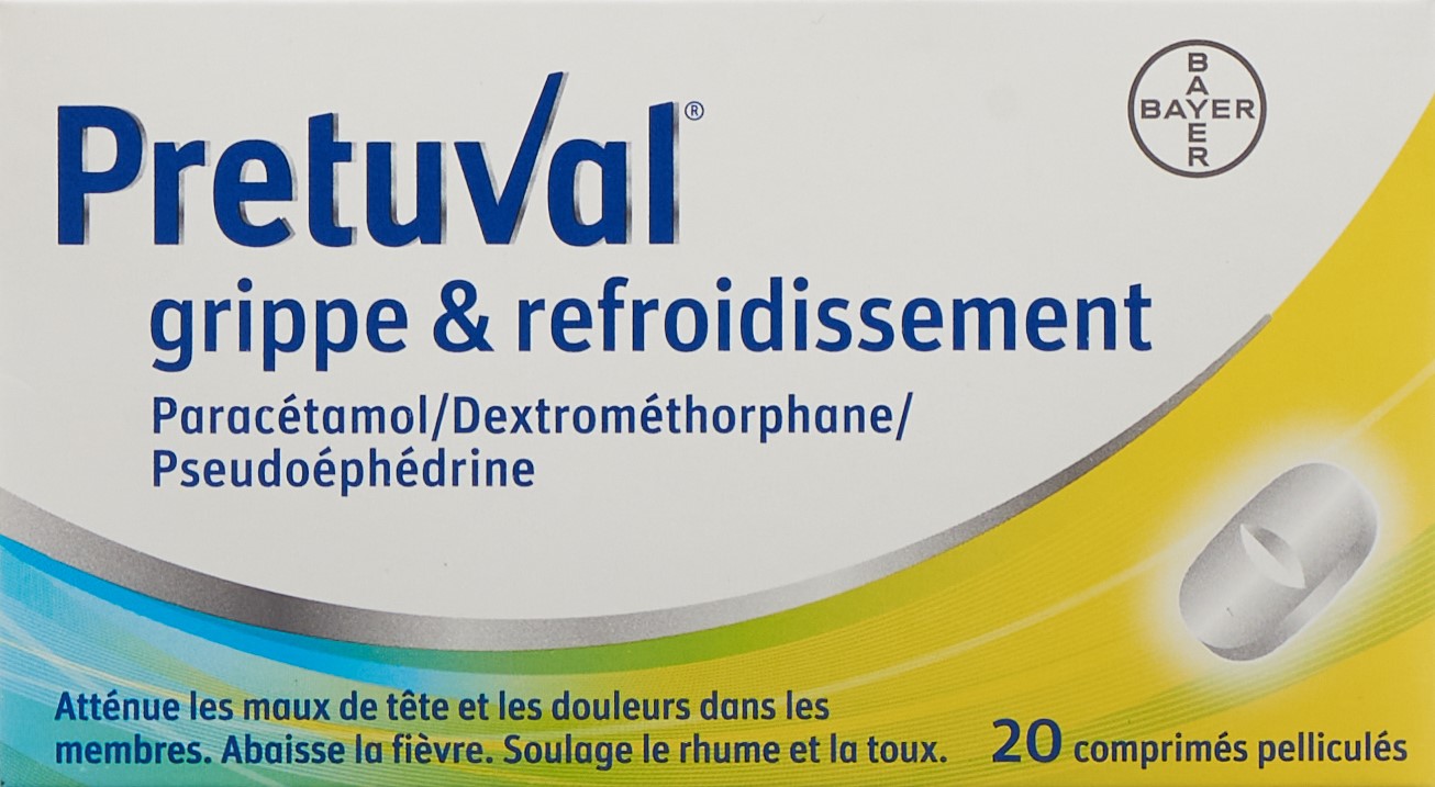 PRETUVAL grippe et refroidissem cpr pell 20 pce - immagine 2