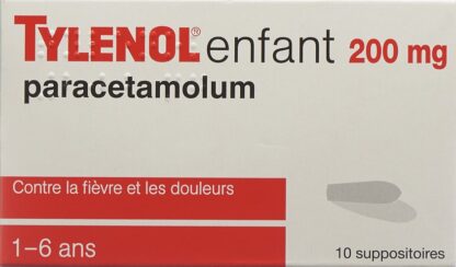 TYLENOL enfants supp 200 mg 10 pce - immagine 2