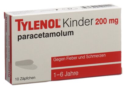 TYLENOL enfants supp 200 mg 10 pce - immagine 3