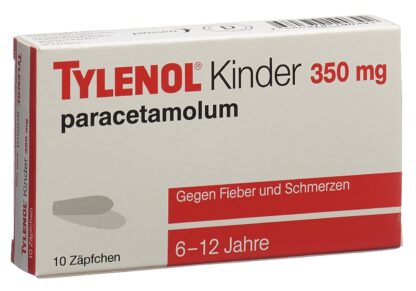 TYLENOL enfants supp 350 mg 10 pce - immagine 3