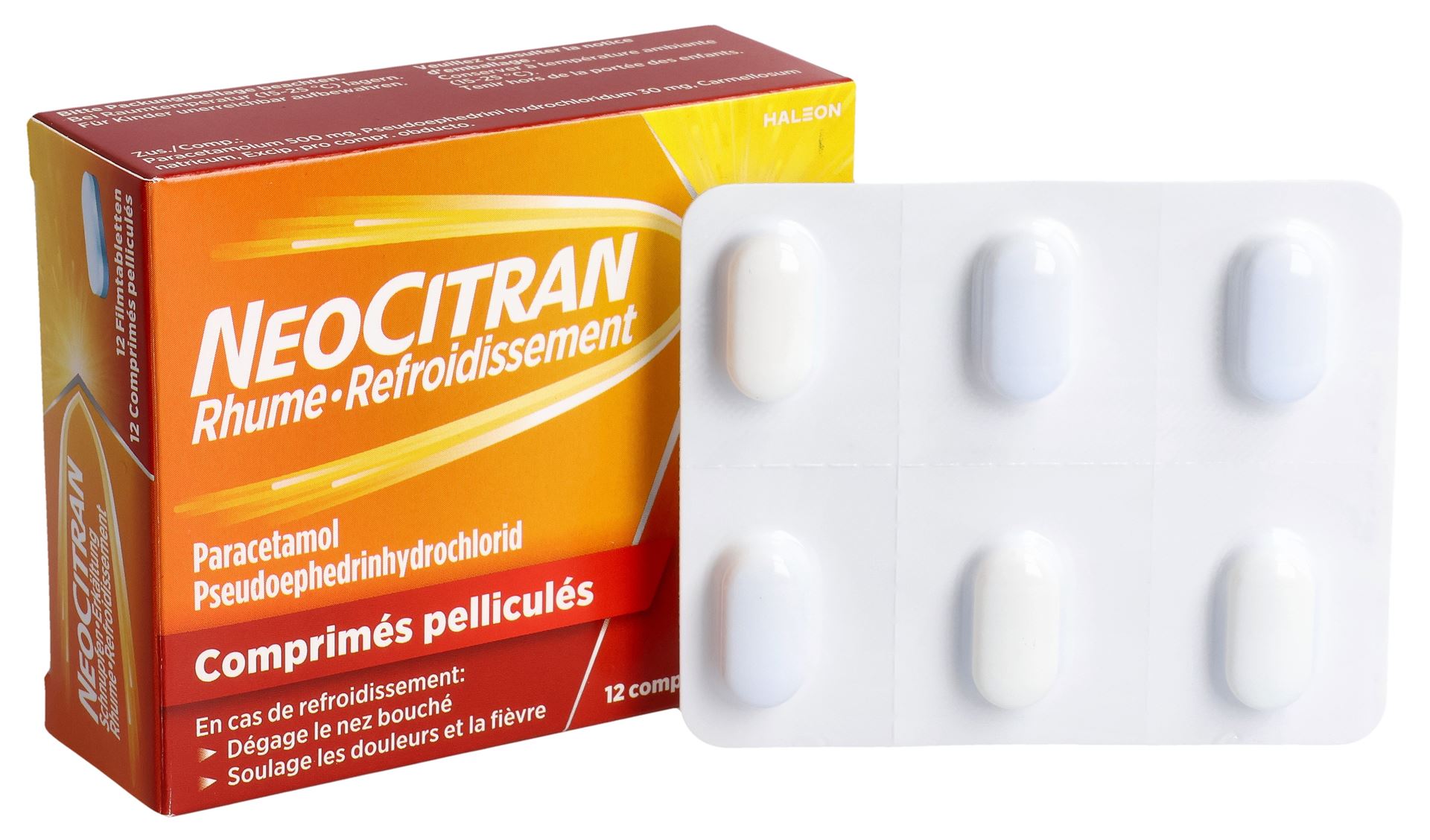 NEOCITRAN Rhume/Refroidissement cpr pell 12 pce - immagine 6