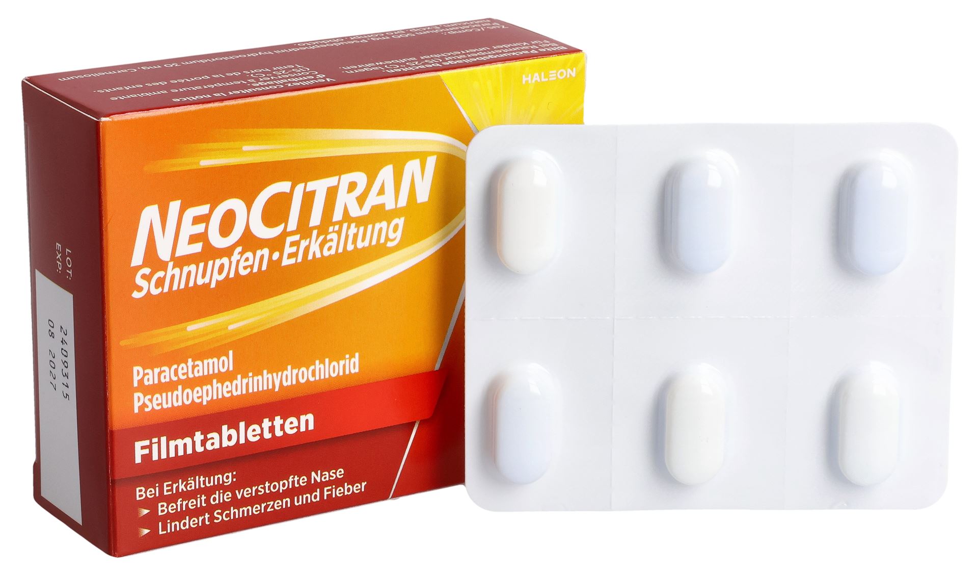 NEOCITRAN Rhume/Refroidissement cpr pell 12 pce - immagine 5