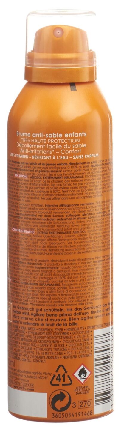 VICHY Ideal Soleil Anti-Sable Enfan SPF50+ 200 ml - immagine 4