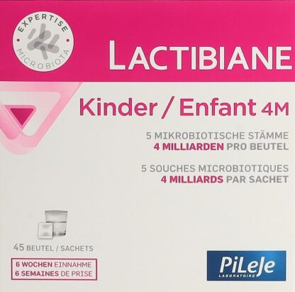 LACTIBIANE Enfant 4M sach 45 pce