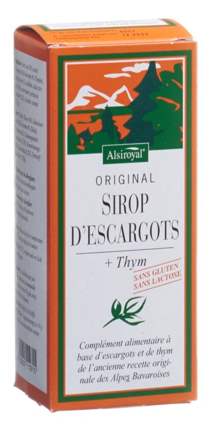 ALSIROYAL Original sirop escargots thym 150 ml - immagine 4