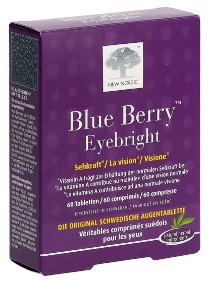 NEW NORDIC Blue Berry Eyebright cpr 60 pce - immagine 2