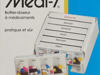 SAHAG Medi-7 pilulier 7 jours 4 cases jo blanc fr