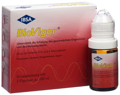 BIOVIGOR sirop 3 fl 100 ml - immagine 5