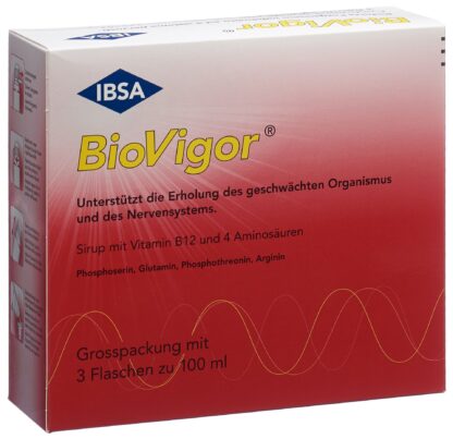 BIOVIGOR sirop 3 fl 100 ml - immagine 3