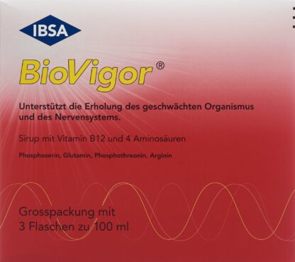 BIOVIGOR sirop 3 fl 100 ml