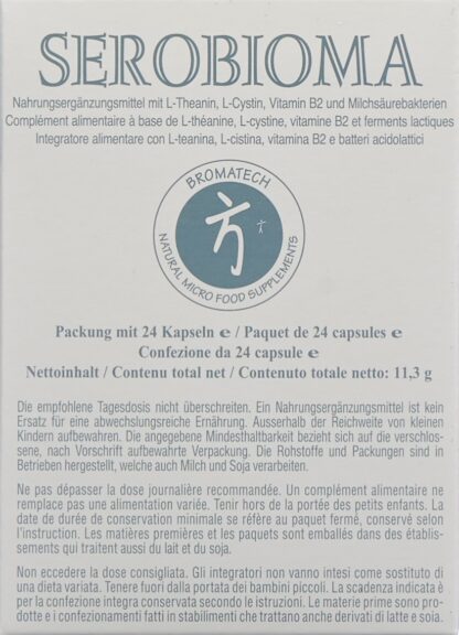 SEROBIOMA BROMATECH caps blist 24 pce