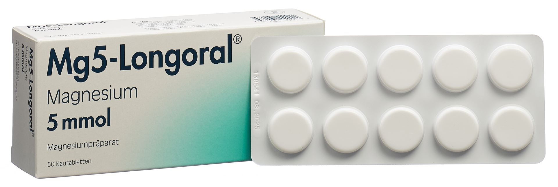 MG5-LONGORAL cpr croquer 5 mmol 50 pce - immagine 5