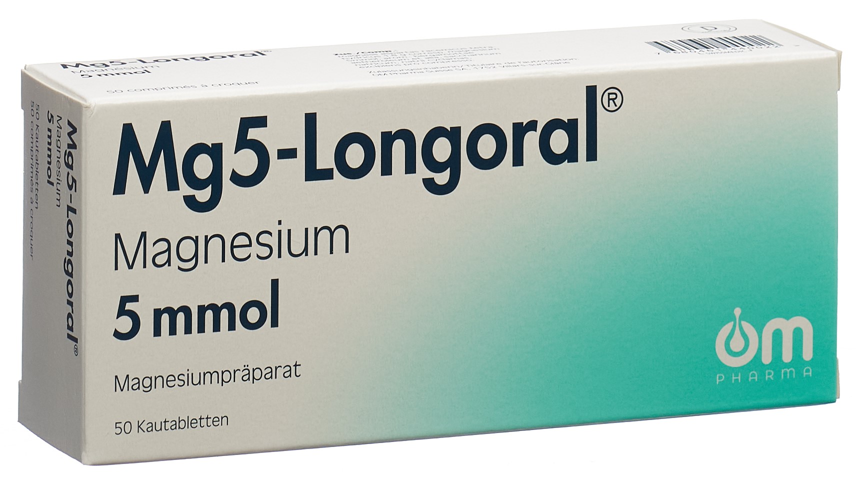 MG5-LONGORAL cpr croquer 5 mmol 50 pce - immagine 3