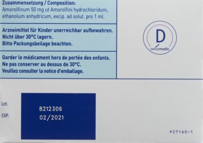 CURANEL vernis à ongles Amorolfin 50 mg/ml 2.5 ml - immagine 2