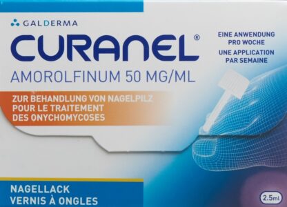 CURANEL vernis à ongles Amorolfin 50 mg/ml 2.5 ml