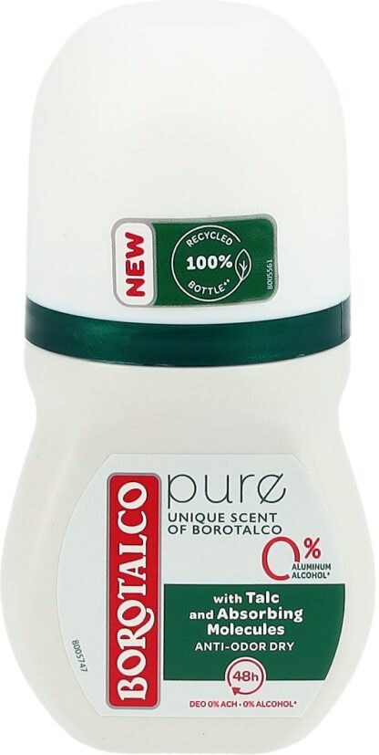 BOROTALCO Deo Pure Original roll on 50 ml