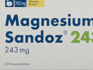 MAGNESIUM Sandoz cpr eff 243 mg bte 40 pce