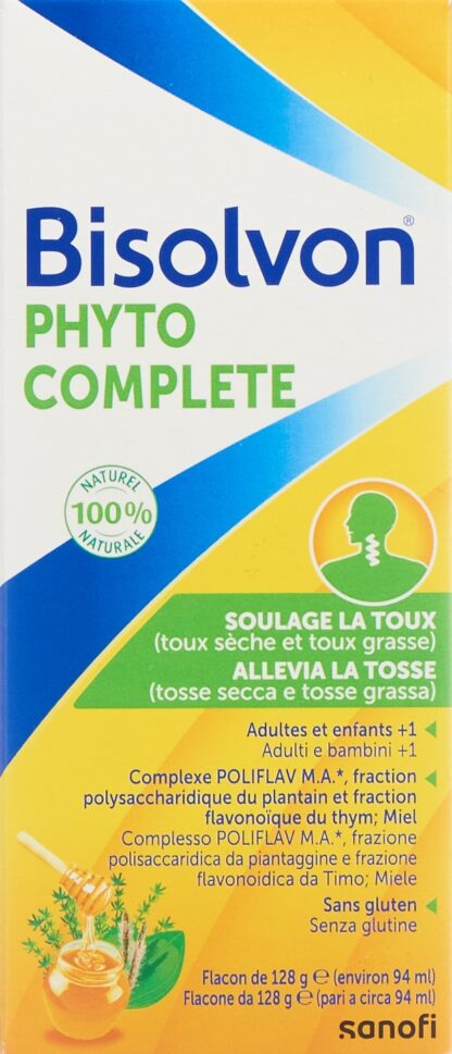 BISOLVON Phyto Complete sirop contre la toux 94 ml - immagine 2