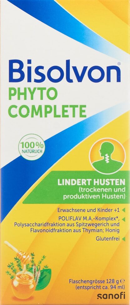 BISOLVON Phyto Complete sirop contre la toux 94 ml
