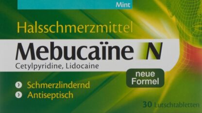 MEBUCAÏNE N cpr sucer 30 pce