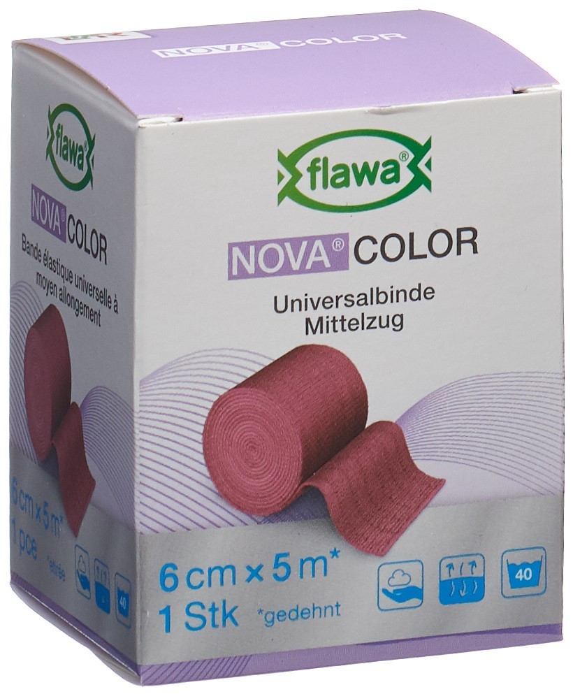 FLAWA NOVA COLOR bande idéale 6cmx5m rouge - immagine 3