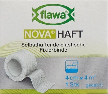 FLAWA NOVA Haft bande gaze cohésive 4cmx4m