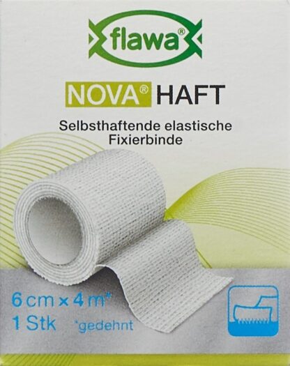 FLAWA NOVA Haft bande gaze cohésive 6cmx4m