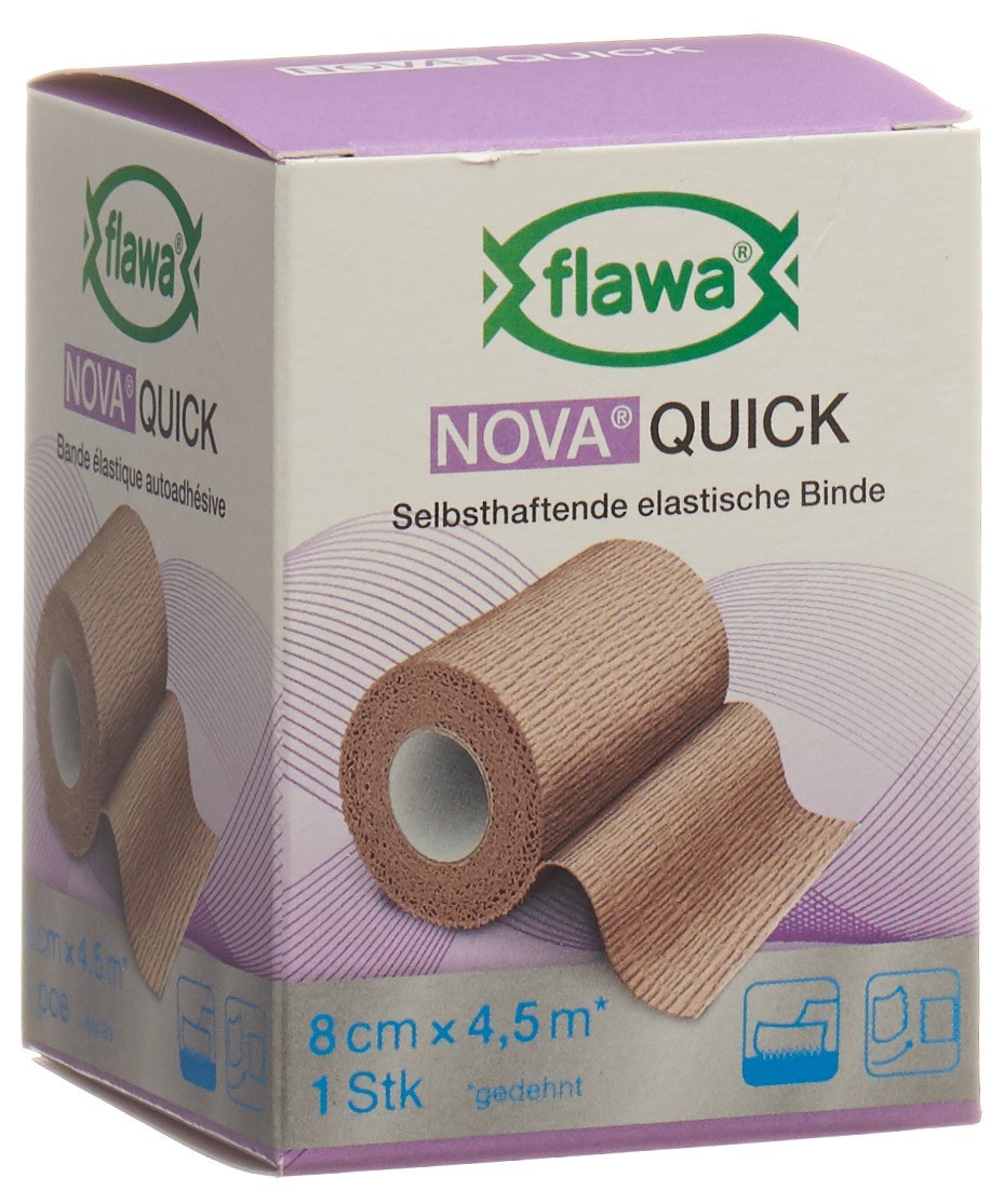 FLAWA NOVA Quick bande au cohé 8cmx4.5m ch - immagine 2